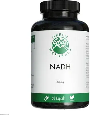 Image de GREEN NATURALS NADH végétalien et hautement dosé, 60 capsules