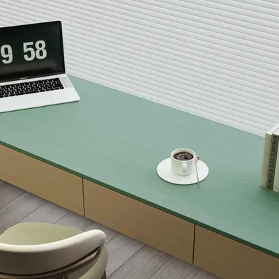 Imagen del producto de Papel Tapiz Autoadhesivo de Vinilo con Diseño de Madera Verde 30cmx300cm