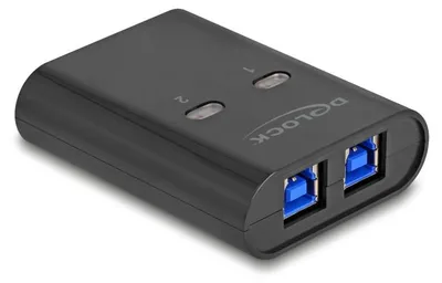 Produktbild von DELOCK USB 5 Gbps Switch für 2 PC an 1 Gerät