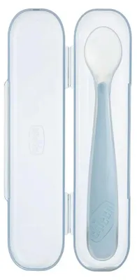 Immagine prodotto di Cucchiaio in silicone Chicco trasparente Trasparente, taglia unica