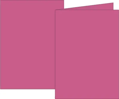 Produktbild von BRUNNEN Doppelkarte A6 160g fuchsia 10Karte 105125326