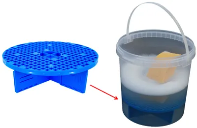 Produktbild von IWH Eimereinsatz "Clean Water Grit Guard" aus Kunststoff