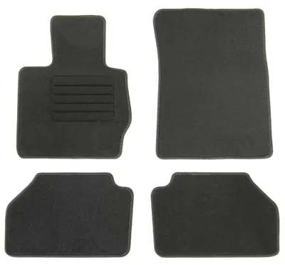 Fußmatten-Set für BMW X3 F25, 06/2014-10/2017, 4-teilig, Schwarz