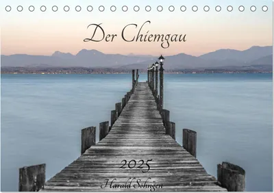 Produktbild von Der Chiemgau (Tischkalender 2025 DIN A5 quer), CALVENDO Monatskalender