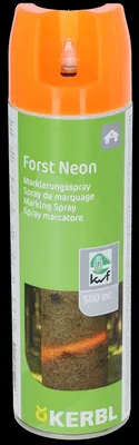 Produktbild von Kerbl Markierungsspray Forst Neon neonorange 500ml Sprühfarbe 291400