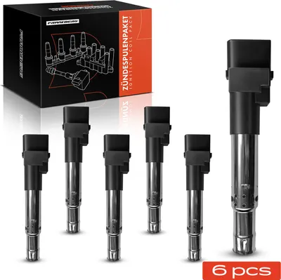 Image de Frankberg 6x Module allumage Bobine pour VW EOS Golf IV V Multivan Passat CC Variant Phaeton Touareg Transporter Bus
