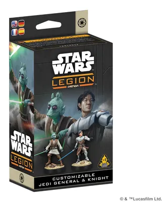 Immagine prodotto di Star Wars: Legion – Generale Jedi e Cavaliere personalizzabili (EN)