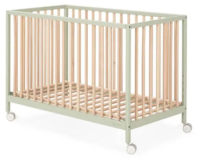 Image de Micuna Lit Mountain 120x60 Mint/Bois
