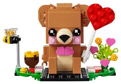 Produktbild von LEGO Iconic Valentinstag-Bär, Bausatz, 10 Jahr(e), Kunststoff, 150 Stück(e), 149 g