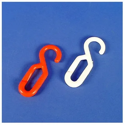 Produktbild von Einhängehaken, Polyethylen, weiß, 8 mm