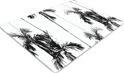 Obrázok produktu pre Podlahová ochranná podložka - Ochranná podložka pod stoličku - Podlahová podložka - 120x90 cm - Čierne
