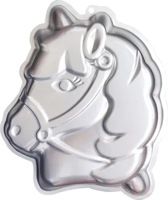 Produktbild von Ein Pferd- Einhorn-Tartform - Aluminium - Für Kinder - 3D-Form