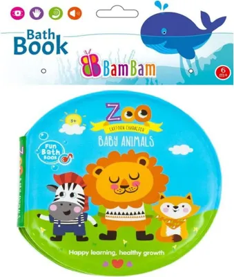 Produktbild von Bade-Bilderbuch „Zoo“ für Kinder ab 6 Monaten