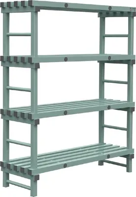 Produktbild von Jackstack Regal 1400x1750x500mm by REA für Kühlzelle oder Lagerraum