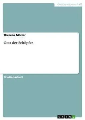 Produktbild von Gott der Schöpfer
