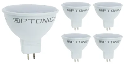 Produktbild von Optonica GU5.3 MR16 LED-Spot 5W 400lm 2700K 12V 5 Stück