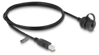 Obrázok produktu pre DeLOCK 88011, 1 m, USB B, USB B, USB 2.0, Čierna