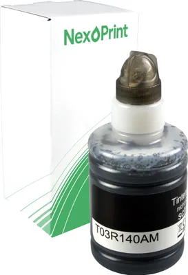 Produktbild von Druckerpatrone kompatibel zu Epson C13T03R140 102 schwarz EcoTank ET-2950 Epson ET-2856 Epson ET-2851 Epson ET-2850 Epson ET-2756
