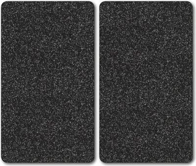 Produktbild von 2er Set Herdabdeckplatten KESPER, ESG Glas – 52x30x0,8cm – Multischneideplatten, Spritzschutz, Arbeitsfläche, kratzfest, hitzebeständig;3652213 Granit