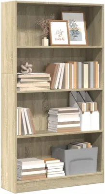 Produktbild von Bücherregal Sonoma Eiche 80x24x143cm