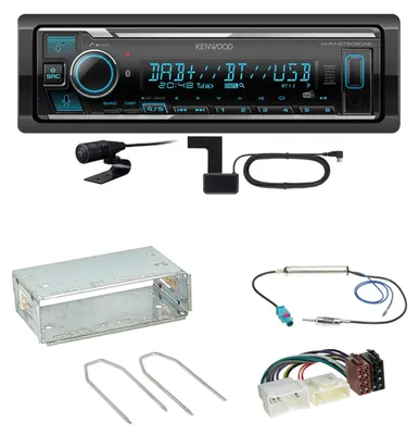 Produktbild von Kenwood KMM-BT508DAB Bluetooth Digitalradio Einbauset für Mercedes Citan W415