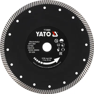 Obrázek produktu pro Yato YT-59985, 23 cm, Ocel, 1 kusů