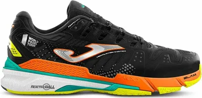Image de Joma T.Slam Men 2201 TSLAMW2201P, Chaussures de tennis, Hommes, Noir, Taille : 43