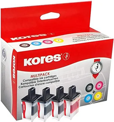 Produktbild von Kores Multi Pack Tinte G1527KIT ersetzt Brother LC 127/125XL