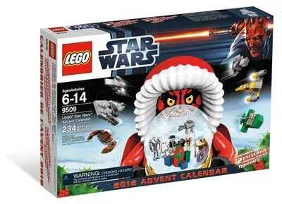 Imagen del producto de 9509 Star Wars Calendario de Adviento Género Advertencia Público objetivo