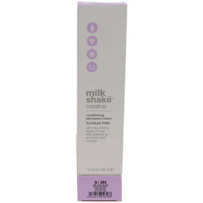 Zdjęcie produktu dla milk Shake Creative Conditioning Permanent Colour 9 jasny blond 100ml