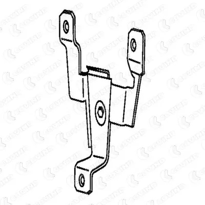 Produktbild von Halter, Kühlergitter COVIND 550/134