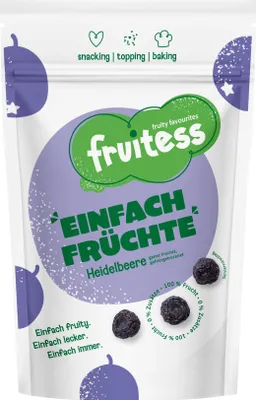 Produktbild von Gefriergetrocknete Heidelbeere FRUITESS EINFACH FRÜCHTE, 30g