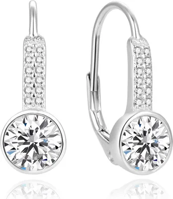 Immagine prodotto di Orecchini in argento con zirconi AGUC2424L