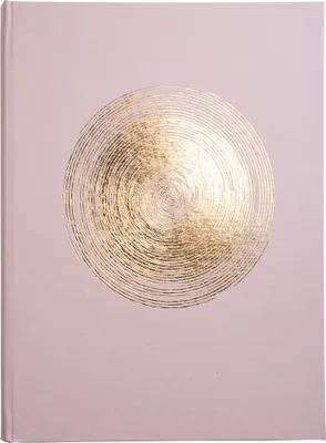 Image de Exacompta Livre d'or 100 pages tranche or Ellipse Rose 47983E