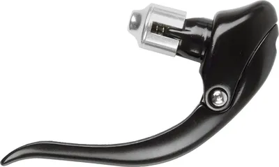 Produktbild von Ergonomisches Bullhorn Bremshebel-Set Aluminium schwarz