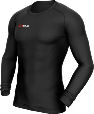 Produktbild von alpas Compression Playershirt 2.0 Schwarz Gr. XXS (140/152)