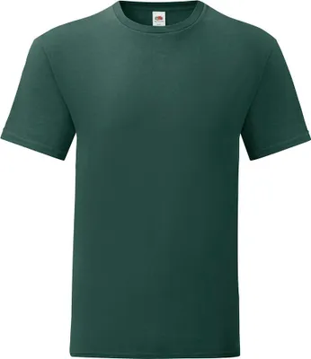 Produktbild von Fruit of the Loom 61-430-0 | Herren Iconic T, 100% gekämmte, ringgesponnene Baumwolle - Farbe: Forest Green - Größe: M