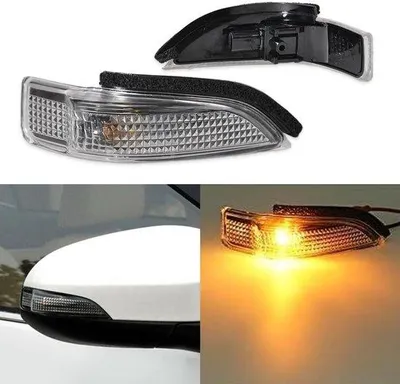 Image de Rétroviseur de courtoisie avec clignotant, éclairage du miroir, très lumineux, référence 81730-52100