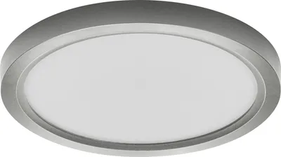 Produktbild von OSRAM Orbis Quickfix 195mm LED Deckenleuchte, 16W, 3000K Warmweiß, 1200lm, Click-DIM, Silber, Kunststoff/Metall