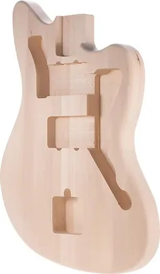Obrázok produktu pre MZB-T DIY elektrická gitara nedokončené telo, hlaveň blank, basswood