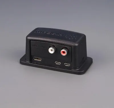 Produktbild von Gehäuse für HiFiBerry DAC+ Zero und Raspberry Pi Zero, schwarz
