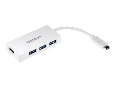 Produktbild von TRENDnet TUC-H4E 4-Port USB-C Mini Hub, Version v2.0R