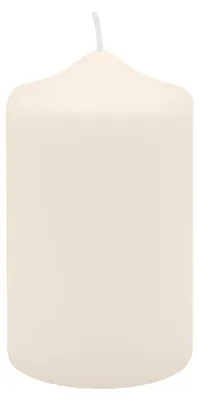 Produktbild von Spitzkopf Stumpen Kerzen Elfenbein 12 x Ø 7 cm, 6 Stück