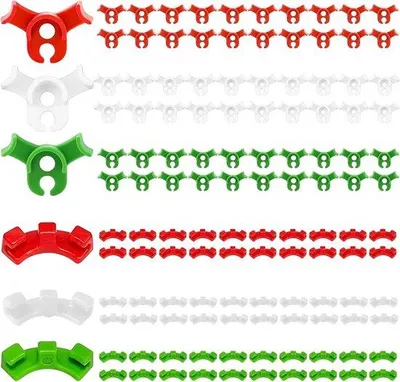 Produktbild von Famanu Pflanzenbügel 90 Grad - Pflanzentraining Clips in 3 Farben - 2 Größen