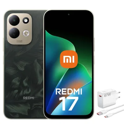 Produktbild von Xiaomi REDMI 17 4G Smartphone 4GB 256GB Grün 6,9 Zoll 7500mAh mit 67W Ladegerät