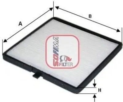 Produktbild von SOFIMA S 3144 C Innenraumfilter Pollenfilter für CHEVROLET MATIZ (M200, M250)