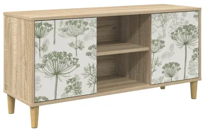 Zdjęcie produktu dla vidaXL RTV, szafka na telewizor GOTHA, 102 x 33 x 50 cm, płyta wiórowa imitująca drewno Sonoma