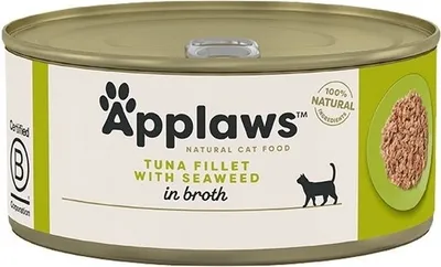 Zdjęcie produktu dla Applaws puszka dla kota Tuńczyk i Wodorosty 70g