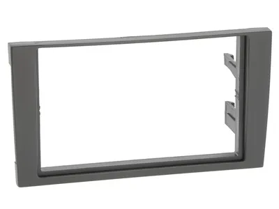 Produktbild von Radioblende passend für Audi A4 B6 B7 2DIN schwarz