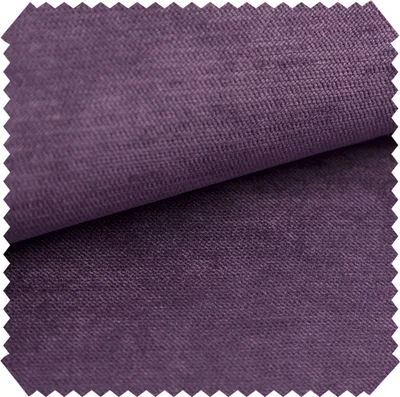 Produktbild von novely® ORMONT - Samtiger Chenille-Stoff - Robuster Möbelstoff - Polsterstoff in 18 Farben - Pflegeleichte Meterware 1lfm - Farbe: 11 Lila